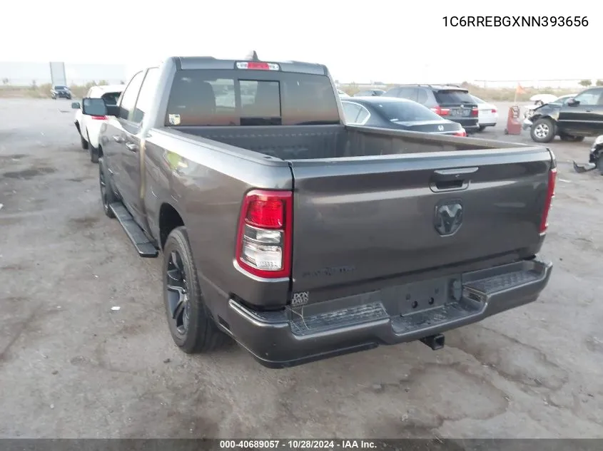 2022 Ram 1500 Big Horn/Lone Star VIN: 1C6RREBGXNN393656 Lot: 40689057