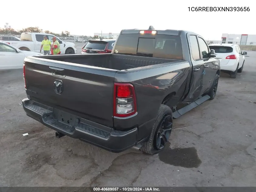 2022 Ram 1500 Big Horn/Lone Star VIN: 1C6RREBGXNN393656 Lot: 40689057