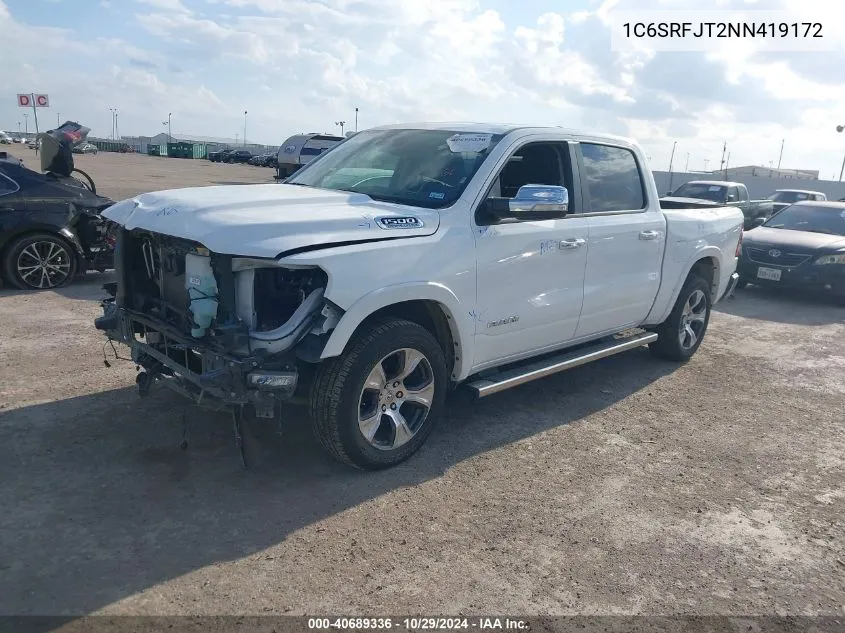 1C6SRFJT2NN419172 2022 Ram 1500 Laramie 4X4 5'7 Box