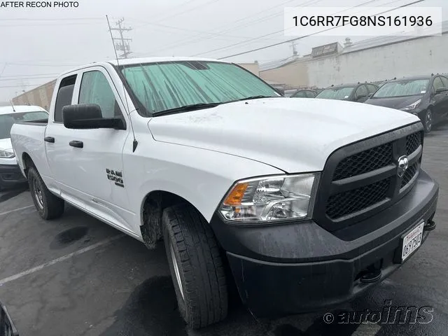 2022 Ram 1500 Classic Tradesman VIN: 1C6RR7FG8NS161936 Lot: 40716789