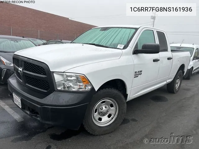 2022 Ram 1500 Classic Tradesman VIN: 1C6RR7FG8NS161936 Lot: 40716789