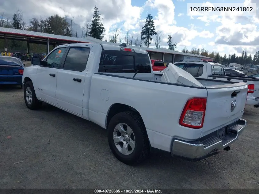 2022 Ram 1500 Tradesman 4X4 6'4 Box VIN: 1C6RRFNG8NN241862 Lot: 40725685