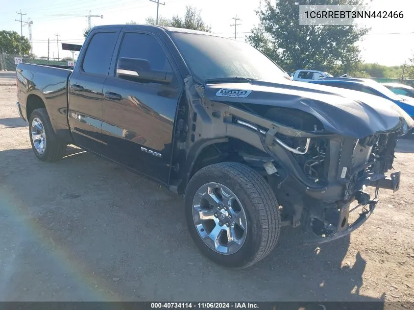 2022 Ram 1500 Lone Star 4X2 6'4 Box VIN: 1C6RREBT3NN442466 Lot: 40734114