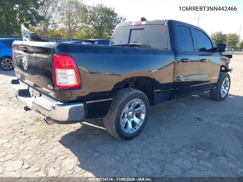 2022 Ram 1500 Lone Star 4X2 6'4 Box VIN: 1C6RREBT3NN442466 Lot: 40734114