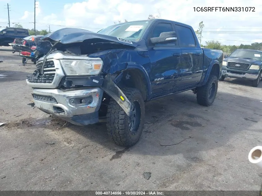 2022 Ram 1500 Big Horn 4X4 5'7 Box VIN: 1C6SRFFT6NN331072 Lot: 40734856