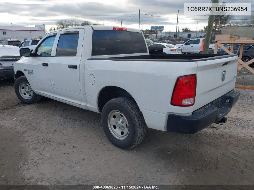 2022 Ram 1500 Classic Ssv 4X4 5'7 Box VIN: 1C6RR7XT8NS236954 Lot: 40869823