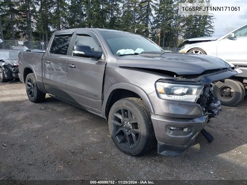 2022 Ram 1500 Laramie 4X4 5'7 Box VIN: 1C6SRFJT1NN171061 Lot: 40898752