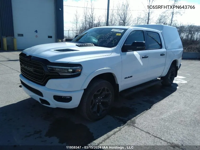 2023 Ram 1500 Limited VIN: 1C6SRFHTXPN643766 Lot: 11959347