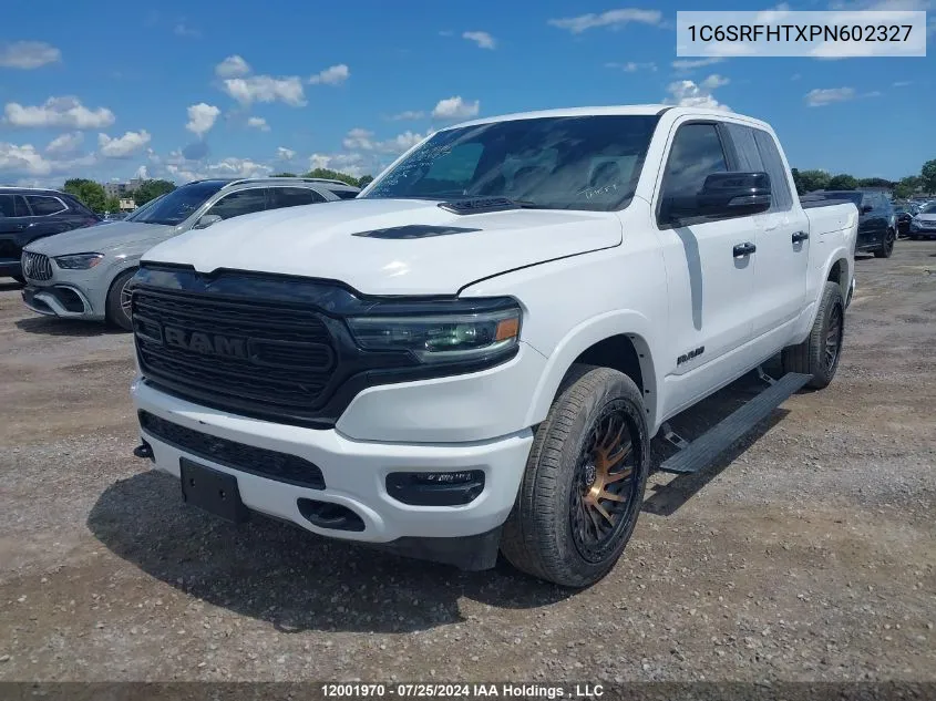 2023 Ram 1500 Limited VIN: 1C6SRFHTXPN602327 Lot: 12001970