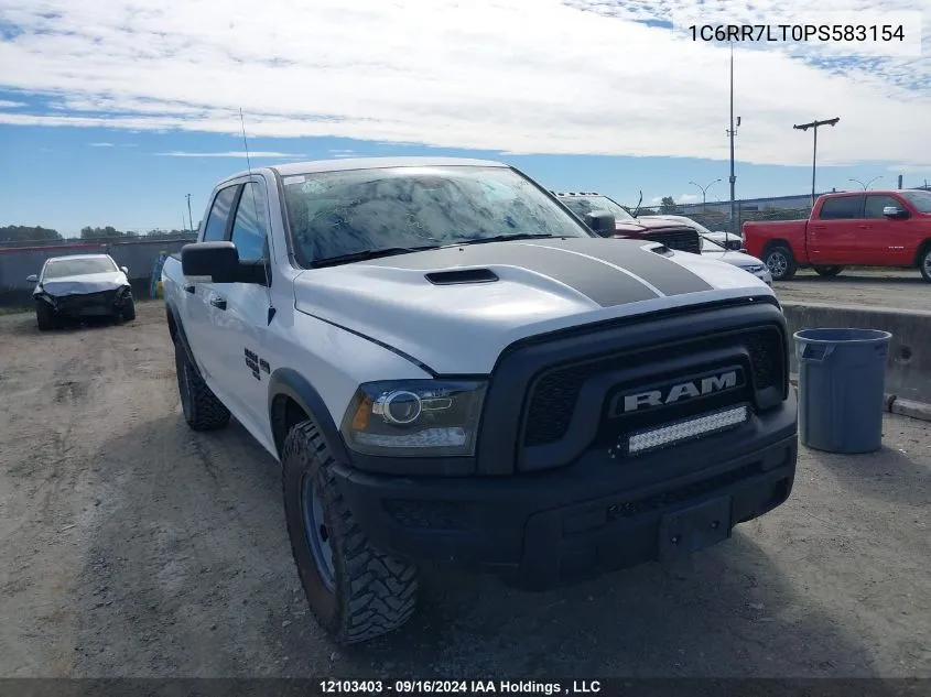 1C6RR7LT0PS583154 2023 Ram 1500 Classic Slt