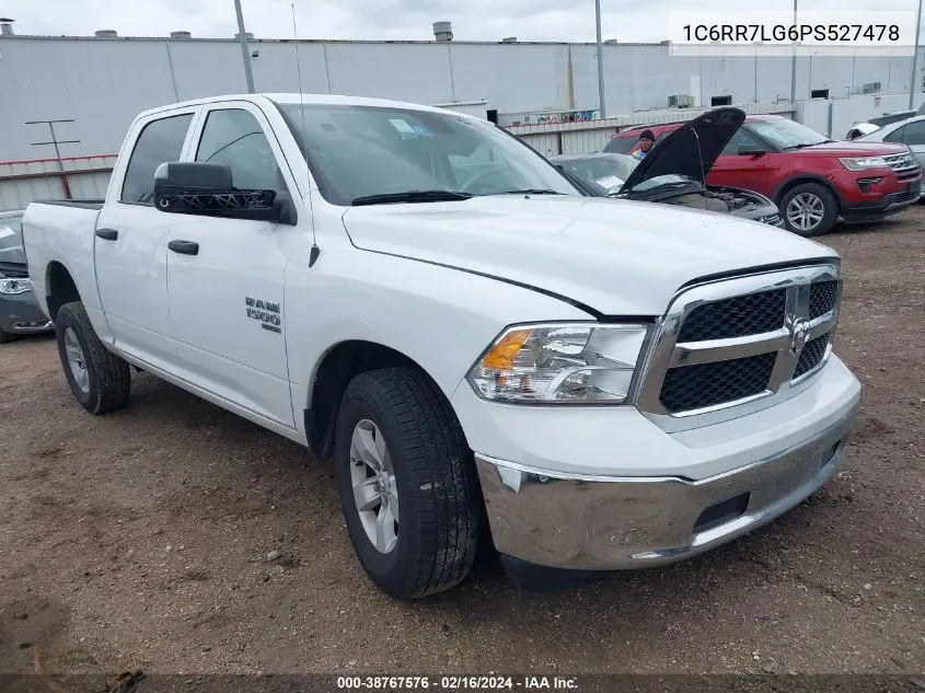 2023 Ram 1500 Classic Slt 4X4 5'7 Box VIN: 1C6RR7LG6PS527478 Lot: 38767576