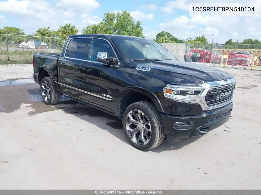 2023 Ram 1500 Limited 4X4 5'7 Box VIN: 1C6SRFHT8PN540104 Lot: 39249716