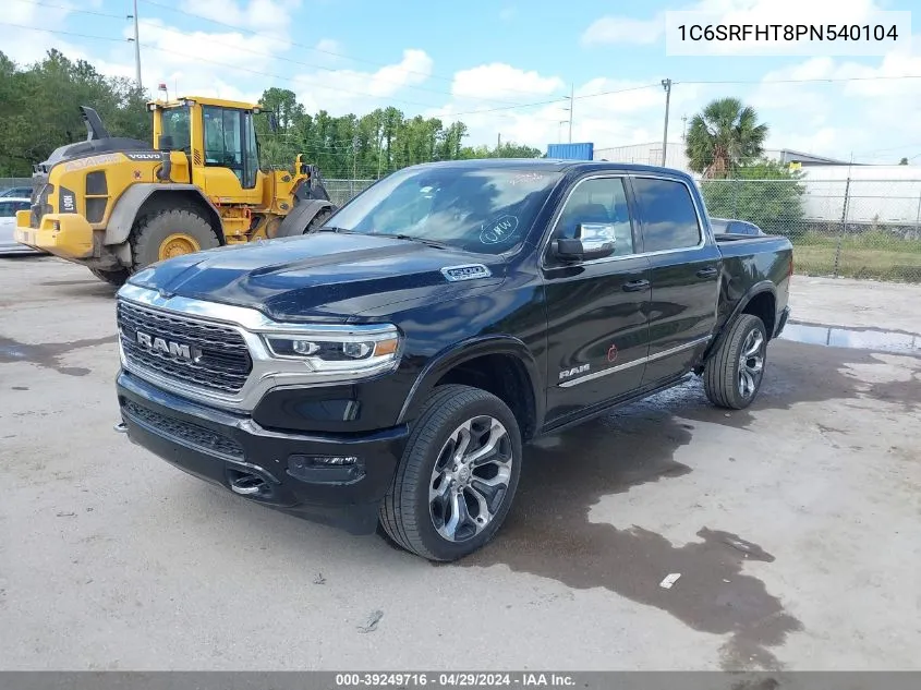 2023 Ram 1500 Limited 4X4 5'7 Box VIN: 1C6SRFHT8PN540104 Lot: 39249716