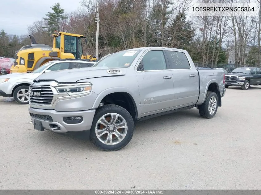 2023 Ram 1500 Limited Longhorn 4X4 5'7 Box VIN: 1C6SRFKTXPN505864 Lot: 39284324