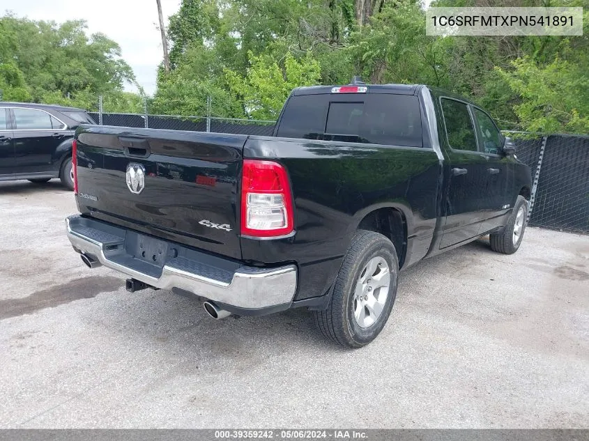 2023 Ram 1500 Big Horn 4X4 6'4 Box VIN: 1C6SRFMTXPN541891 Lot: 39359242