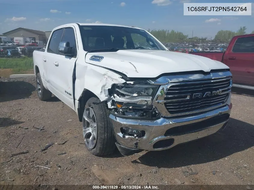 1C6SRFJT2PN542764 2023 Ram 1500 Laramie 4X4 5'7 Box