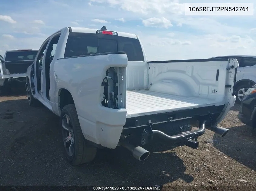 1C6SRFJT2PN542764 2023 Ram 1500 Laramie 4X4 5'7 Box