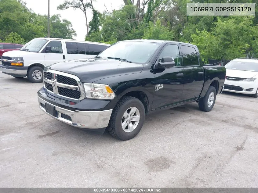 2023 Ram 1500 Classic Slt 4X4 5'7 Box VIN: 1C6RR7LG0PS519120 Lot: 39419306