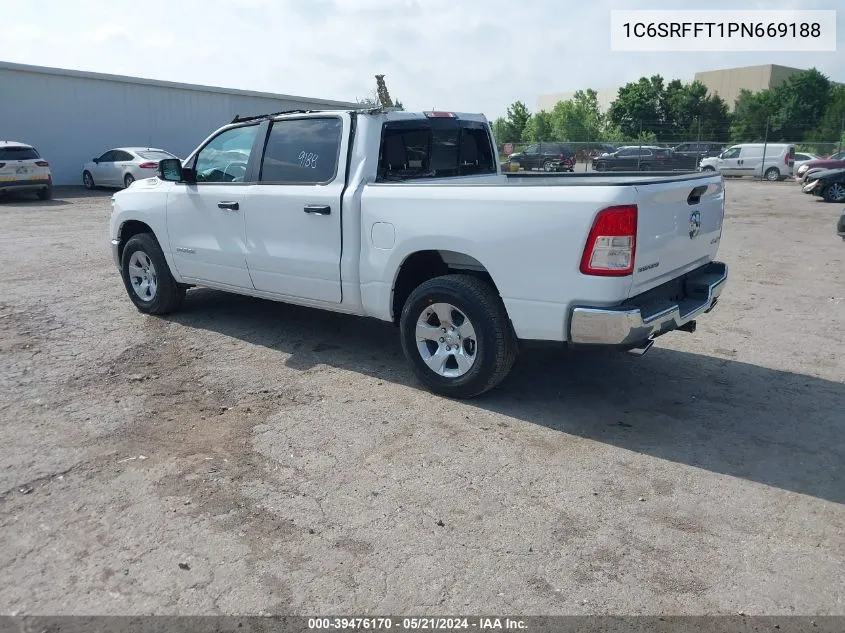 1C6SRFFT1PN669188 2023 Ram 1500 Big Horn 4X4 5'7 Box