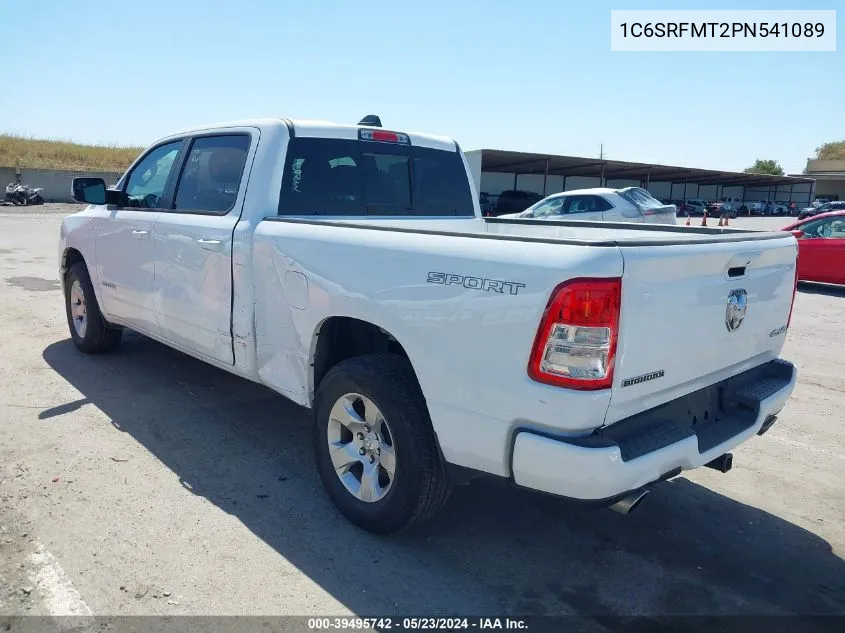 1C6SRFMT2PN541089 2023 Ram 1500 Big Horn 4X4 6'4 Box