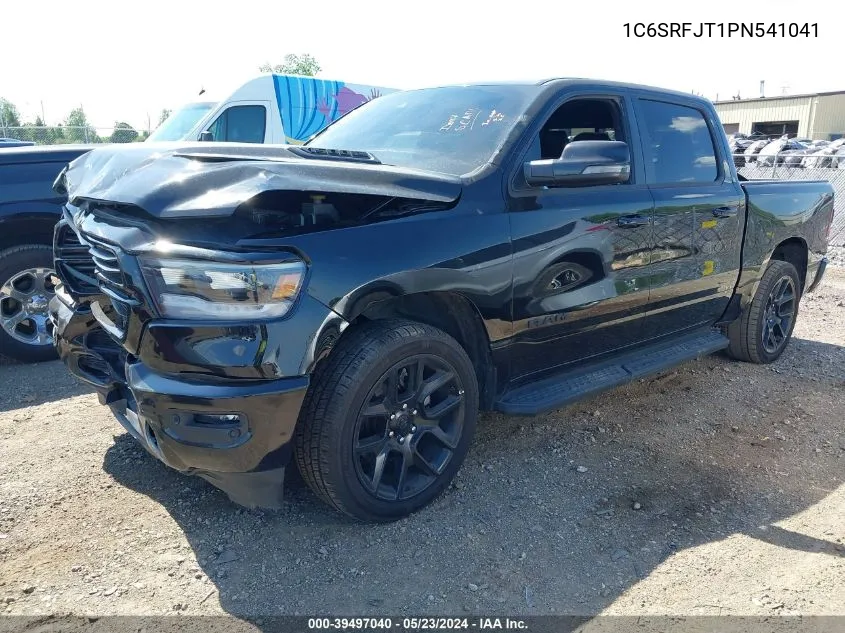 2023 Ram 1500 Laramie 4X4 5'7 Box VIN: 1C6SRFJT1PN541041 Lot: 39497040