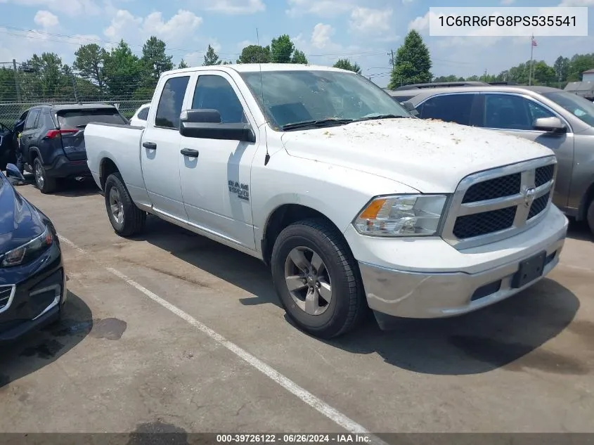 2023 Ram 1500 Classic Tradesman Quad Cab 4X2 6'4 Box VIN: 1C6RR6FG8PS535541 Lot: 39726122