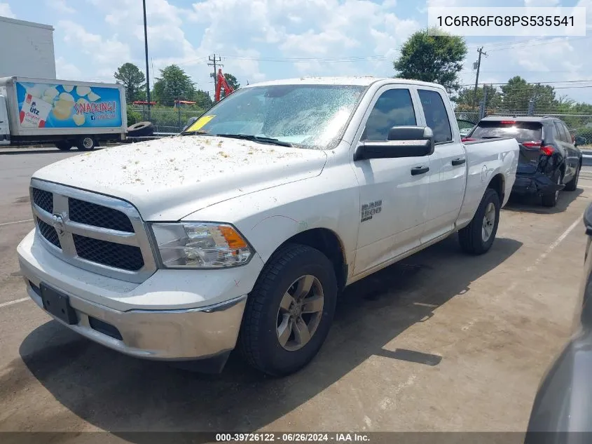 2023 Ram 1500 Classic Tradesman Quad Cab 4X2 6'4 Box VIN: 1C6RR6FG8PS535541 Lot: 39726122