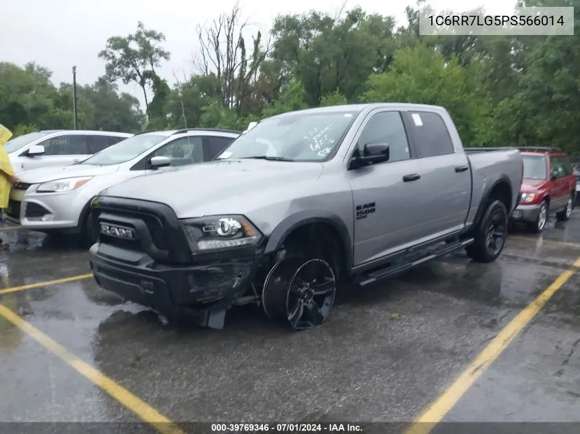 2023 Ram 1500 Classic Warlock 4X4 5'7 Box VIN: 1C6RR7LG5PS566014 Lot: 39769346