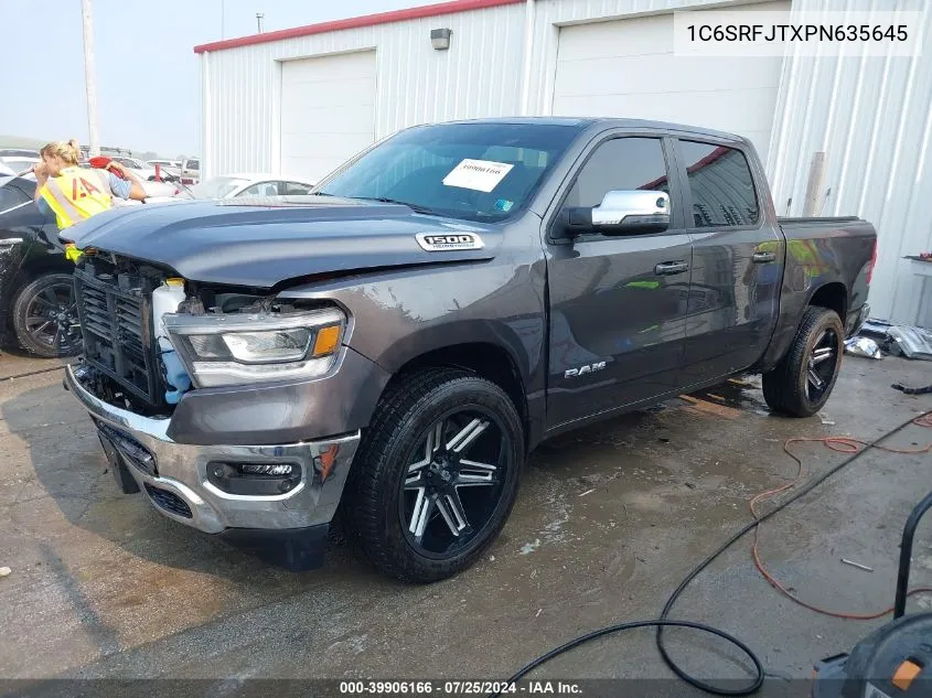 2023 Ram 1500 Laramie 4X4 5'7 Box VIN: 1C6SRFJTXPN635645 Lot: 39906166