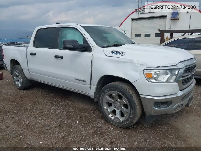 2023 Ram 1500 Big Horn 4X4 5'7 Box VIN: 1C6RRFFG2PN704080 Lot: 39927265