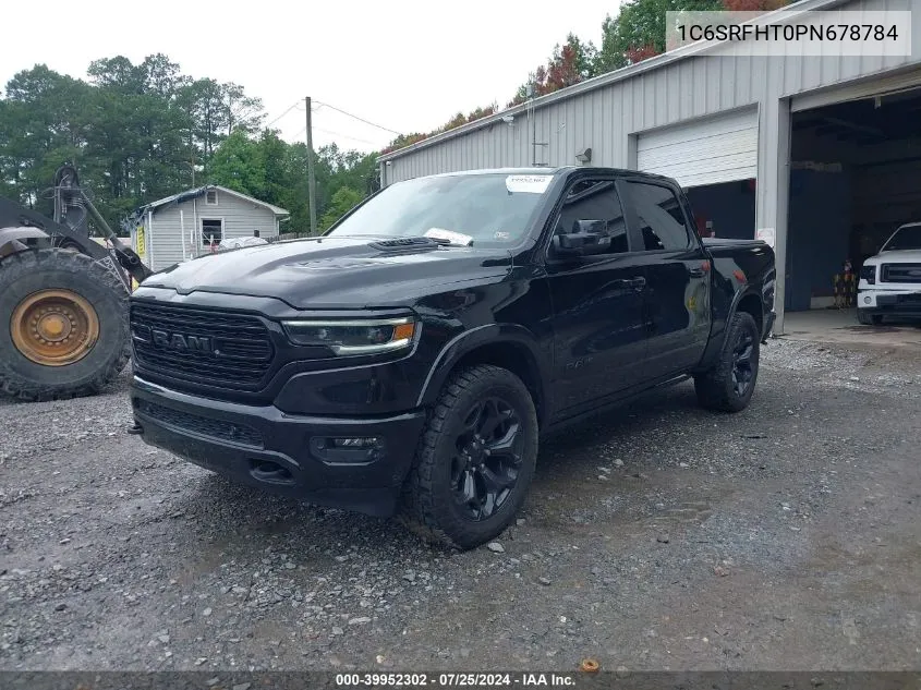 2023 Ram 1500 Limited 4X4 5'7 Box VIN: 1C6SRFHT0PN678784 Lot: 39952302