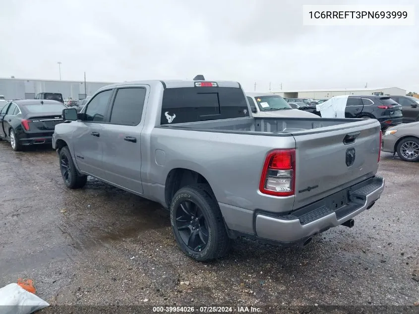 1C6RREFT3PN693999 2023 Ram 1500 Lone Star 4X2 5'7 Box