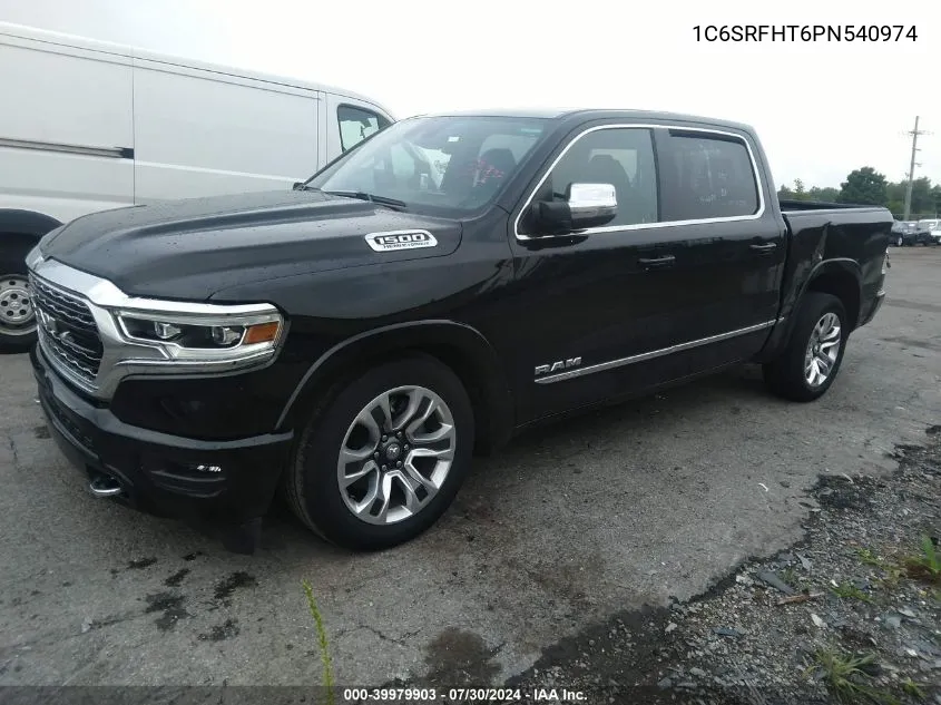 2023 Ram 1500 Limited 4X4 5'7 Box VIN: 1C6SRFHT6PN540974 Lot: 39979903