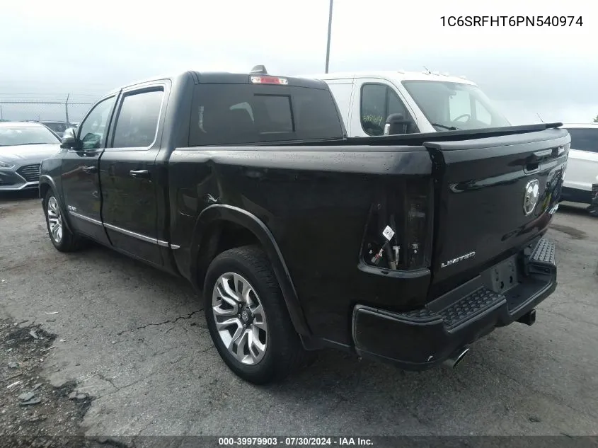 2023 Ram 1500 Limited 4X4 5'7 Box VIN: 1C6SRFHT6PN540974 Lot: 39979903