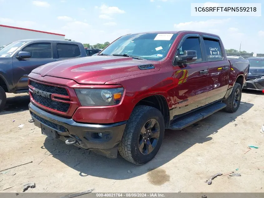 1C6SRFFT4PN559218 2023 Ram 1500 Big Horn 4X4 5'7 Box