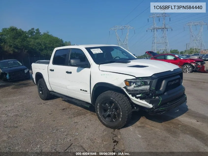 1C6SRFLT3PN584440 2023 Ram 1500 Rebel 4X4 5'7 Box