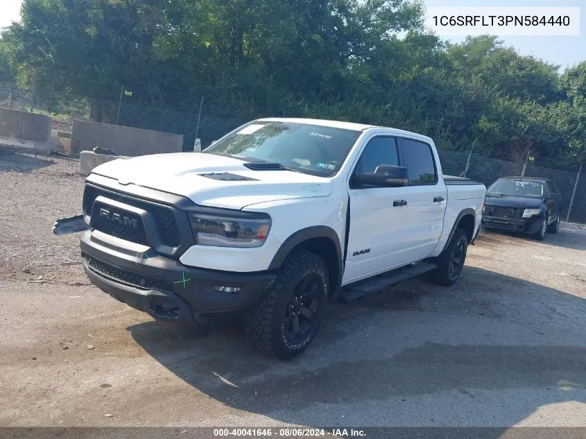 2023 Ram 1500 Rebel 4X4 5'7 Box VIN: 1C6SRFLT3PN584440 Lot: 40041646