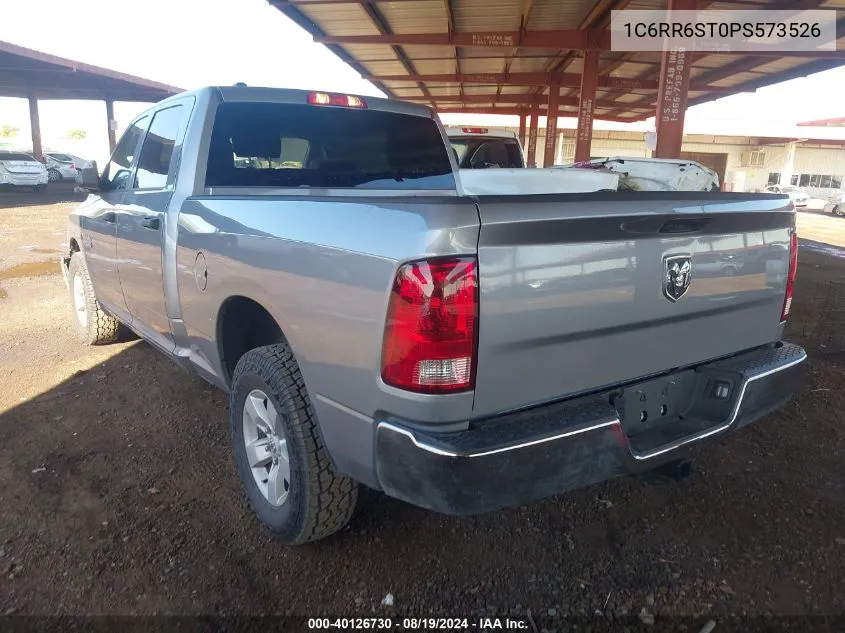 2023 Ram 1500 Classic Tradesman 4X2 6'4 Box VIN: 1C6RR6ST0PS573526 Lot: 40126730