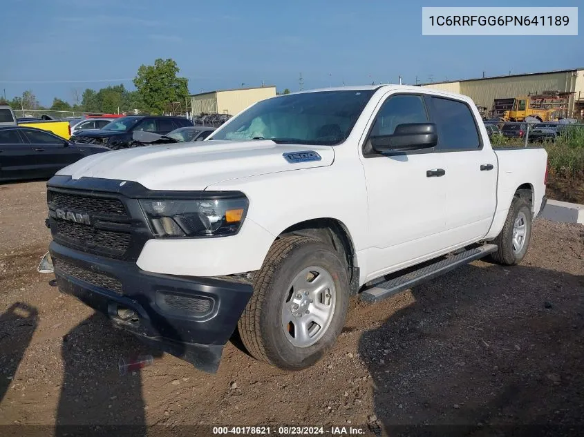 1C6RRFGG6PN641189 2023 Ram 1500 Tradesman 4X4 5'7 Box