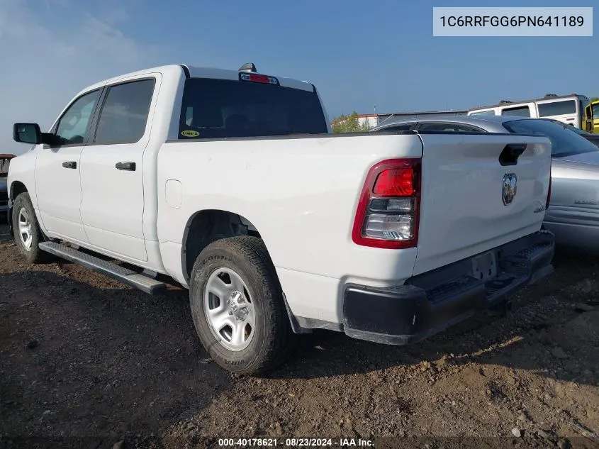 1C6RRFGG6PN641189 2023 Ram 1500 Tradesman 4X4 5'7 Box