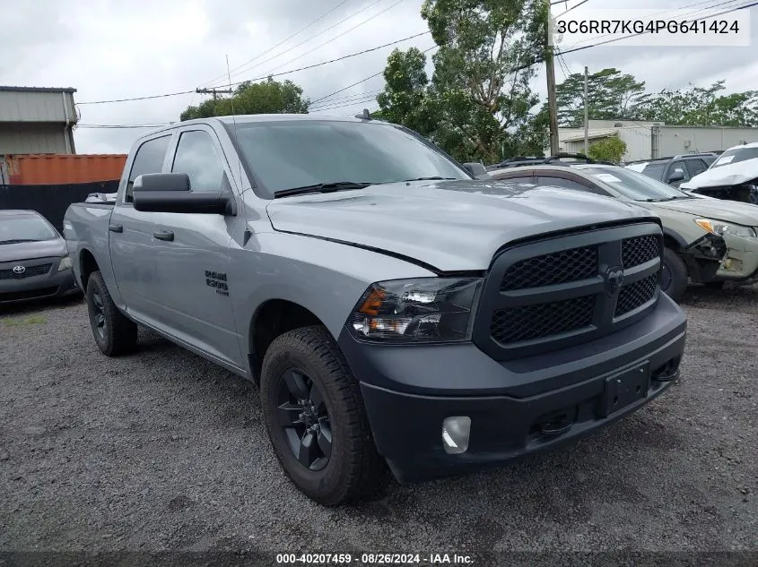 2023 Ram 1500 Classic Tradesman 4X4 5'7 Box VIN: 3C6RR7KG4PG641424 Lot: 40207459