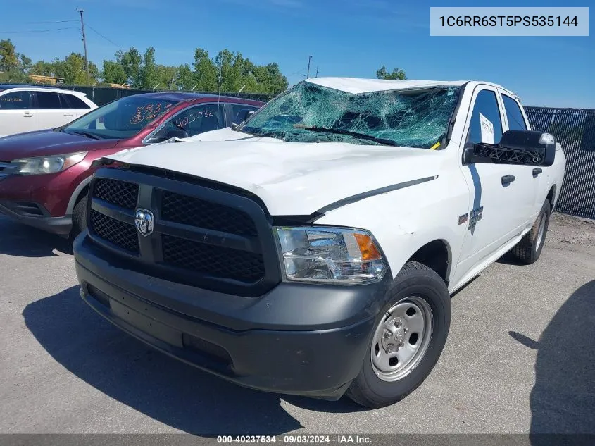 2023 Ram 1500 Classic Tradesman 4X2 6'4 Box VIN: 1C6RR6ST5PS535144 Lot: 40237534