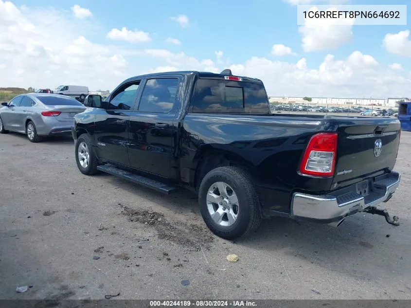 2023 Ram 1500 Lone Star 4X2 5'7 Box VIN: 1C6RREFT8PN664692 Lot: 40244189