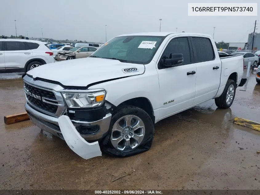 2023 Ram 1500 Lone Star 4X2 5'7 Box VIN: 1C6RREFT9PN573740 Lot: 40252002