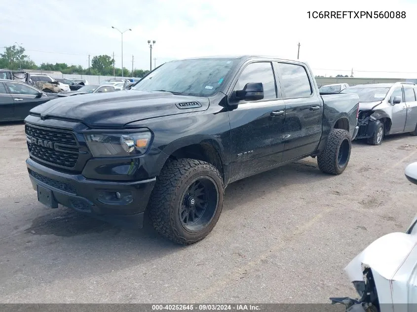 2023 Ram 1500 Lone Star 4X2 5'7 Box VIN: 1C6RREFTXPN560088 Lot: 40252645