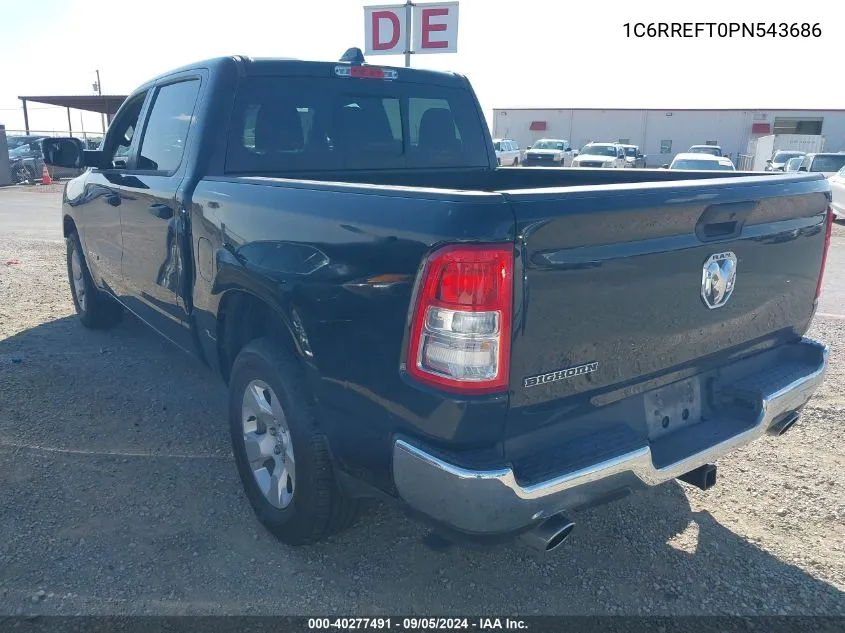 1C6RREFT0PN543686 2023 Ram 1500 Big Horn 4X2 5'7 Box