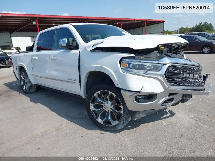 2023 Ram 1500 Limited 4X4 5'7 Box VIN: 1C6SRFHT6PN520014 Lot: 40284821