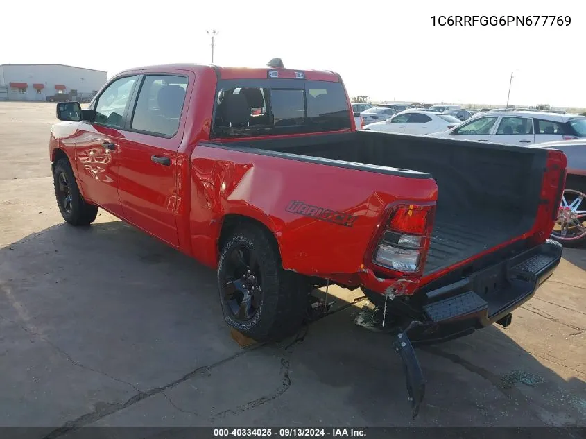 1C6RRFGG6PN677769 2023 Ram 1500 Tradesman 4X4 5'7 Box