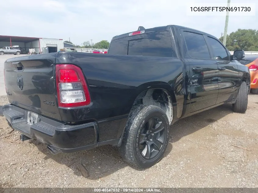 2023 Ram 1500 Big Horn/Lone Star VIN: 1C6SRFFT5PN691730 Lot: 40347532