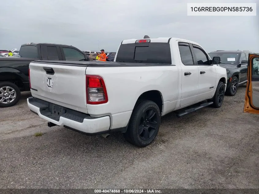 2023 Ram 1500 Big Horn/Lone Star VIN: 1C6RREBG0PN585736 Lot: 40474868